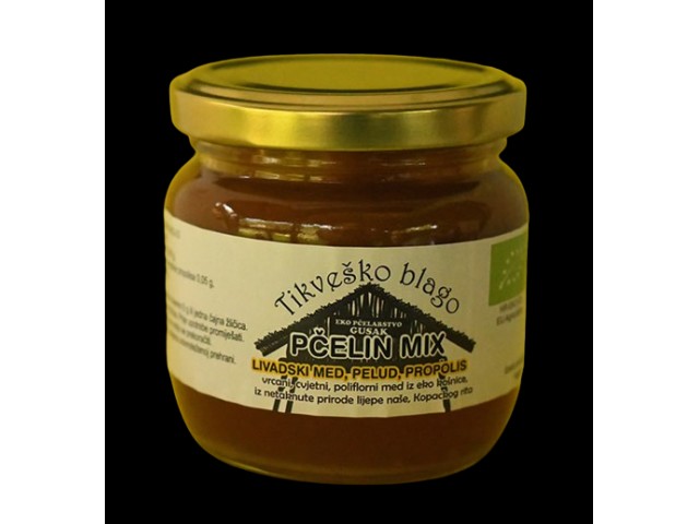 Med s dodatkom peludi i propolisa - Pčelin mix 250 g